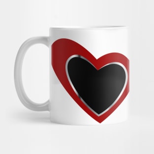 Heart shaped sunglasses Mug